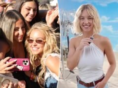 Sydney Sweeney aparece no Stagecoach, encanta fãs e tira a calcinha