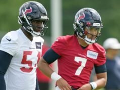 Fonte: Texans escolhem Stroud, opção de quinto ano de Anderson