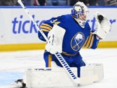 Sabres G Lyon pode perder o início dos playoffs devido a uma lesão na parte inferior do corpo