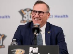Ducks que disputam os playoffs dão extensão de vários anos ao GM Pat Verbeek