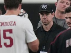 Raiders Spytek diz que as equipes perguntaram sobre a escolha número 1 do draft