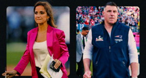 Por dentro das fotos radioativas de Dianna Russini e Mike Vrabel