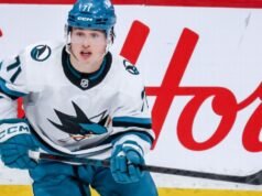 Macklin Celebrini está aberto a uma extensão com o San Jose Sharks