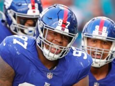 Bengals contrata DT Dexter Lawrence para extensão de um ano e US$ 28 milhões