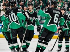 As estrelas se recuperaram no jogo 2 para empatar a série da primeira rodada com o Wild