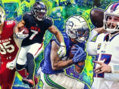 Classificações do draft do Fantasy Football de 2026: ligas PPR