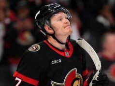 Brady Tkachuk, dos senadores: ‘totalmente comprometido’, apesar das negociações comerciais