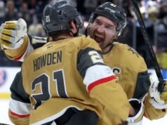 O gol de Howden em duplo OT levanta Golden Knights sobre Mammoth