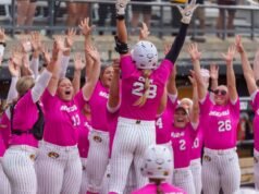 Fotos da semana do softball Mizzou: 30/03/2026