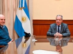 Pesquisador Agustin Salvia recebido pelo Governador Elias Suarez na Casa do Governo