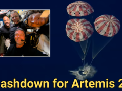 Respingo! Astronautas da Artemis 2 retornam à Terra após completar missão histórica de pouso na Lua da NASA