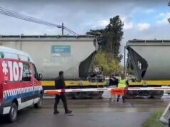 Uma mulher atropelada por um trem enquanto treinava com fones de ouvido em Grenadero Bygoria