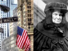 A história da bruxa de Wall Street e seu estilo de vida extraordinário