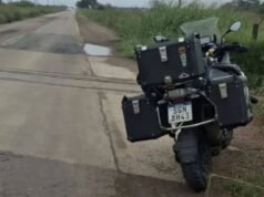 Motociclista brasileiro morre em acidente na Rota 89, no Chaco