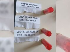 Alunos de Rafaela encontram cartuchos e bilhetes ameaçadores depois das aulas