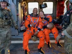 Astronautas Artemis II estão em casa seguros