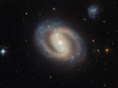 O Hubble descobriu uma imagem hipnotizante de uma galáxia espiral em 17 de abril de 2026