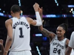 Os poderes duplos de Vembanyama ultrapassaram os Trail Blazers nas semifinais da Conferência Oeste