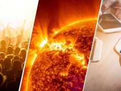 Na pior das hipóteses, a tempestade solar pode desencadear compras de pânico e agitação pública, alerta relatório