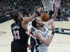 Trail Blazers se reúne para vencer o Spurs por 106-103 no jogo 2