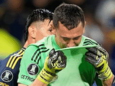 BOCA JUNIORS El Intransigente Marchesin dor após lesão grave