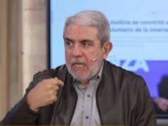 2027 Política é o signo político de Anibal Fernández com a visão de El Intransigente