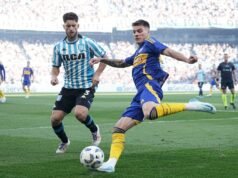 Sonho de corrida para enfrentar o jogador do Boca Boca Juniors El Intransigent