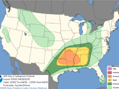 Mapas meteorológicos dos EUA mostram estados enfrentando neve e tempestades
