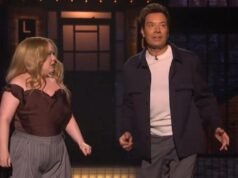 Jimmy Fallon e Nicola Coughlan fazem uma turnê selvagem pelo estúdio ‘SNL UK’