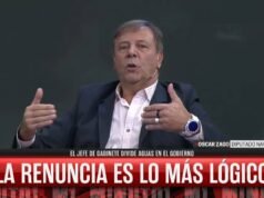 Oscar Jago bate em Manuel Adorni e garante que está “prejudicando o país”.