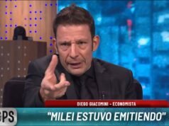 Diego Giacomini nega Javier Mili “Mudou quatro vezes a política monetária” Política El Intransigente