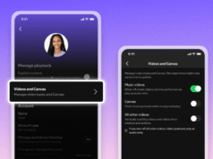 Spotify agora permite parar de reproduzir todos os seus vídeos