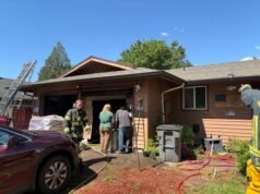 5 pessoas e 5 animais de estimação deslocados em incêndio na garagem de Vancouver