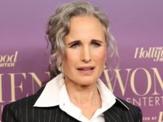Andie MacDowell recebe o Gracie’s Icon Award
