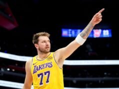Lakers Luka Doncic atinge marco na carreira após suspensão da NBA