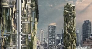 Arranha-céu construído com ‘fachada ecológica’ viva vence competição visionária