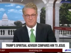 Morning Joe faz discurso ‘grotesco’ comparando Trump a Jesus