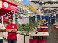 O Camden Cafe de Pune combina culinária global com ingredientes locais