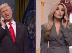 Conferência de imprensa de Epstein de Melania do SNL Cold Open Roast