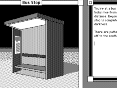 Transfer Point é um jogo de aventura moderno criado com software de 40 anos