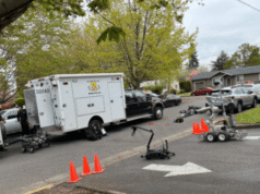 A Polícia de Salem localizou um pacote suspeito perto da Igreja Evangélica de Salem