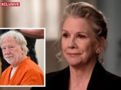 O advogado Timothy Busfield fala antes da entrevista de Melissa Gilbert na ABC