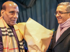 O Ministro da Defesa, Rajnath Singh, encontra-se com Boris Pistorius para aprofundar a cooperação em defesa e tecnologia