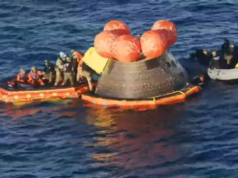 Tripulação do Artemis II com ‘sucesso no Splashdown’ retorna após missão lunar histórica
