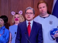 “As classificações de ‘SNL UK’ caem 36%, para um novo mínimo para o episódio de Riz Ahmed”