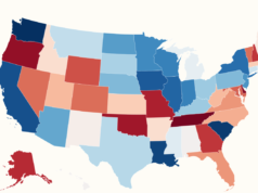 Mapa mostra onde as empresas dos EUA estão fechando mais rapidamente