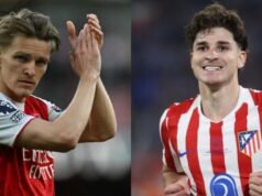 Atlético de Madrid recebe o Arsenal com a glória em jogo