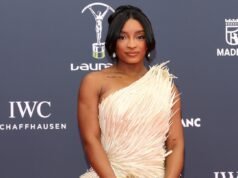 Simone Biles anuncia prêmio de US$ 23 mil para Red Carpet Glam