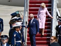 NAS FOTOS | Rei Carlos chega aos EUA em visita de Estado