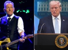 O baterista original de Bruce Springsteen diz que o presidente deveria respeitar Trump durante a turnê